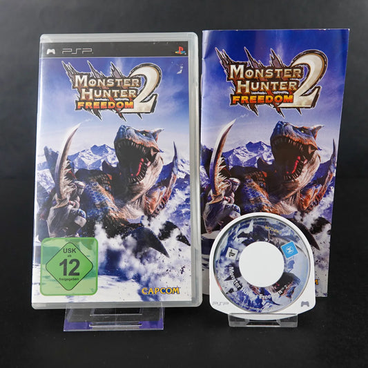 Monster Hunter 2: Freedom - Playstation Portable PSP - CiB Komplett - Gebraucht