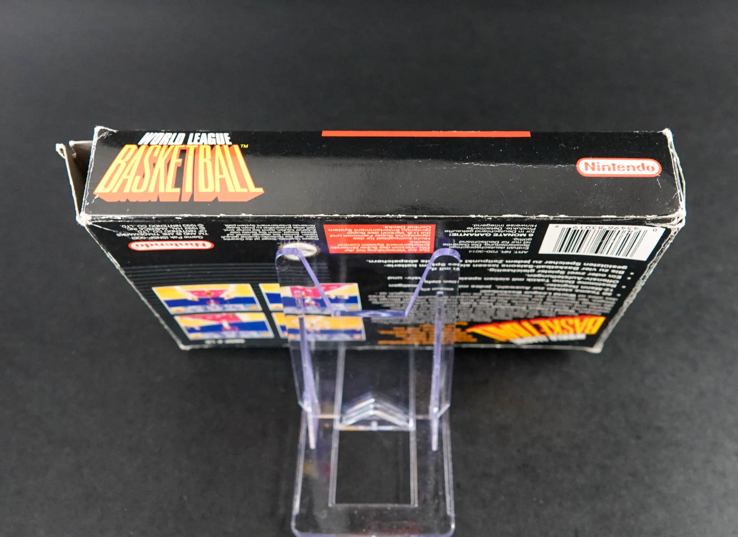 World League Basketball - Super Nintendo SNES - Mit OVP + Anleitung - PAL