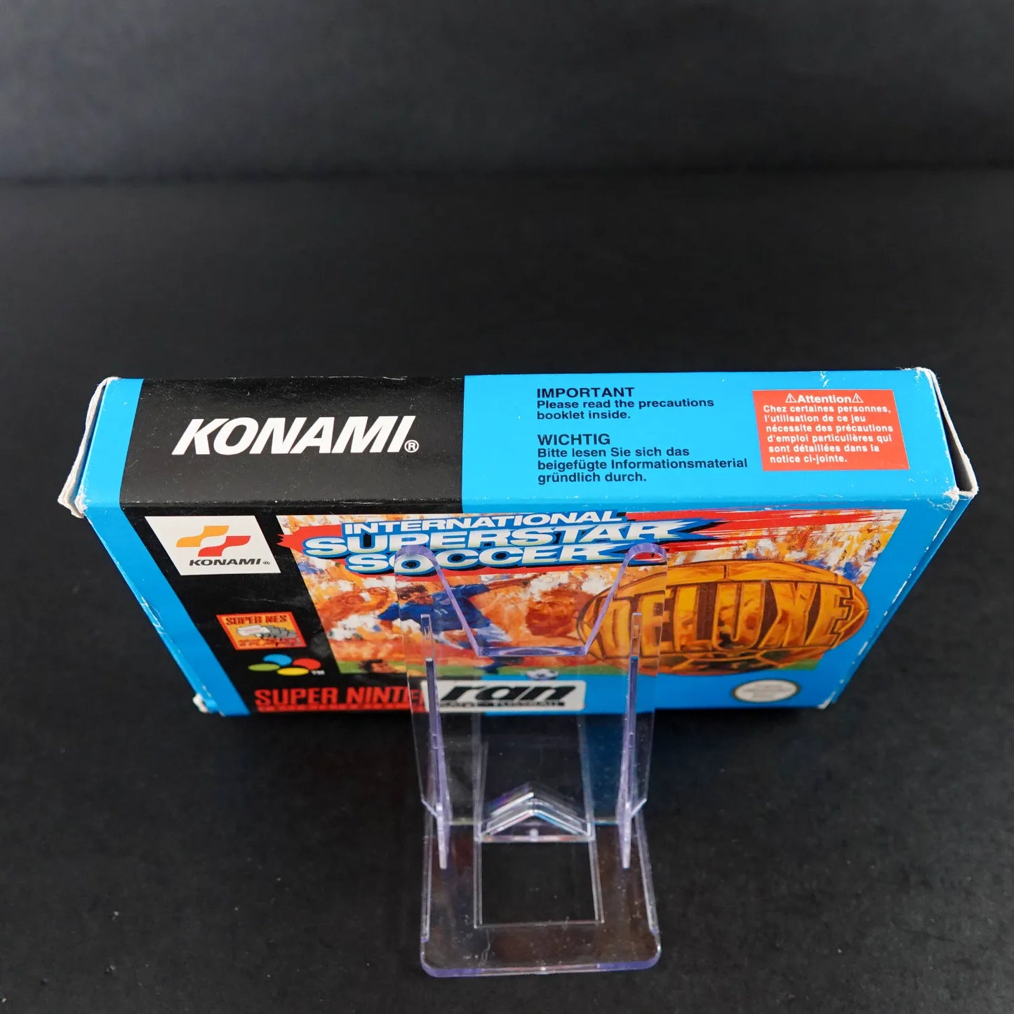 International Superstar Soccer Deluxe - Super Nintendo SNES - CiB - PAL / EU