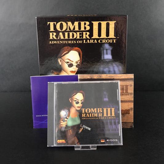 Tomb Raider III Adventures of Lara Croft - PC CD-ROM Spiel Big Box OVP Deutsch
