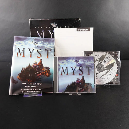 MYST - PC CD-ROM Spiel - Big Box CiB mit Anleitung - Zustand sehr gut