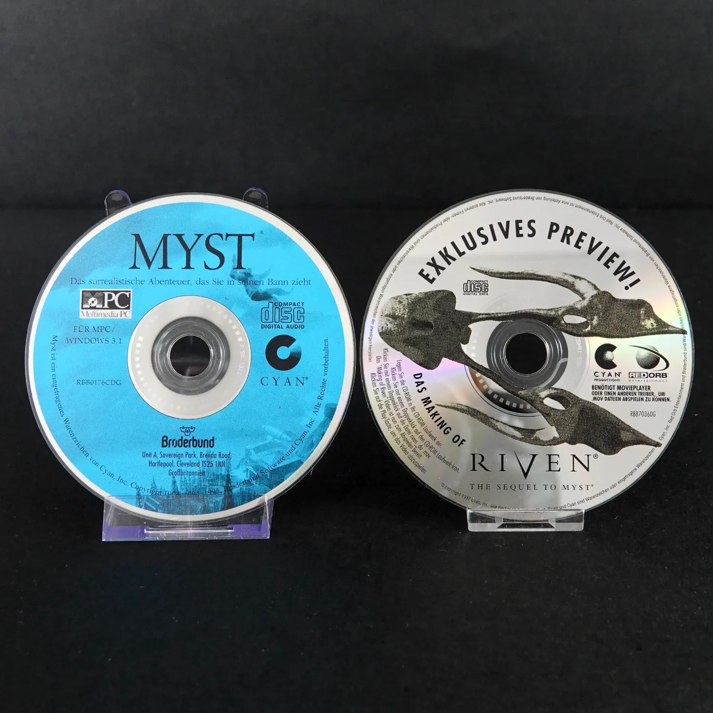 MYST - PC CD-ROM Spiel - Big Box CiB mit Anleitung - Zustand sehr gut