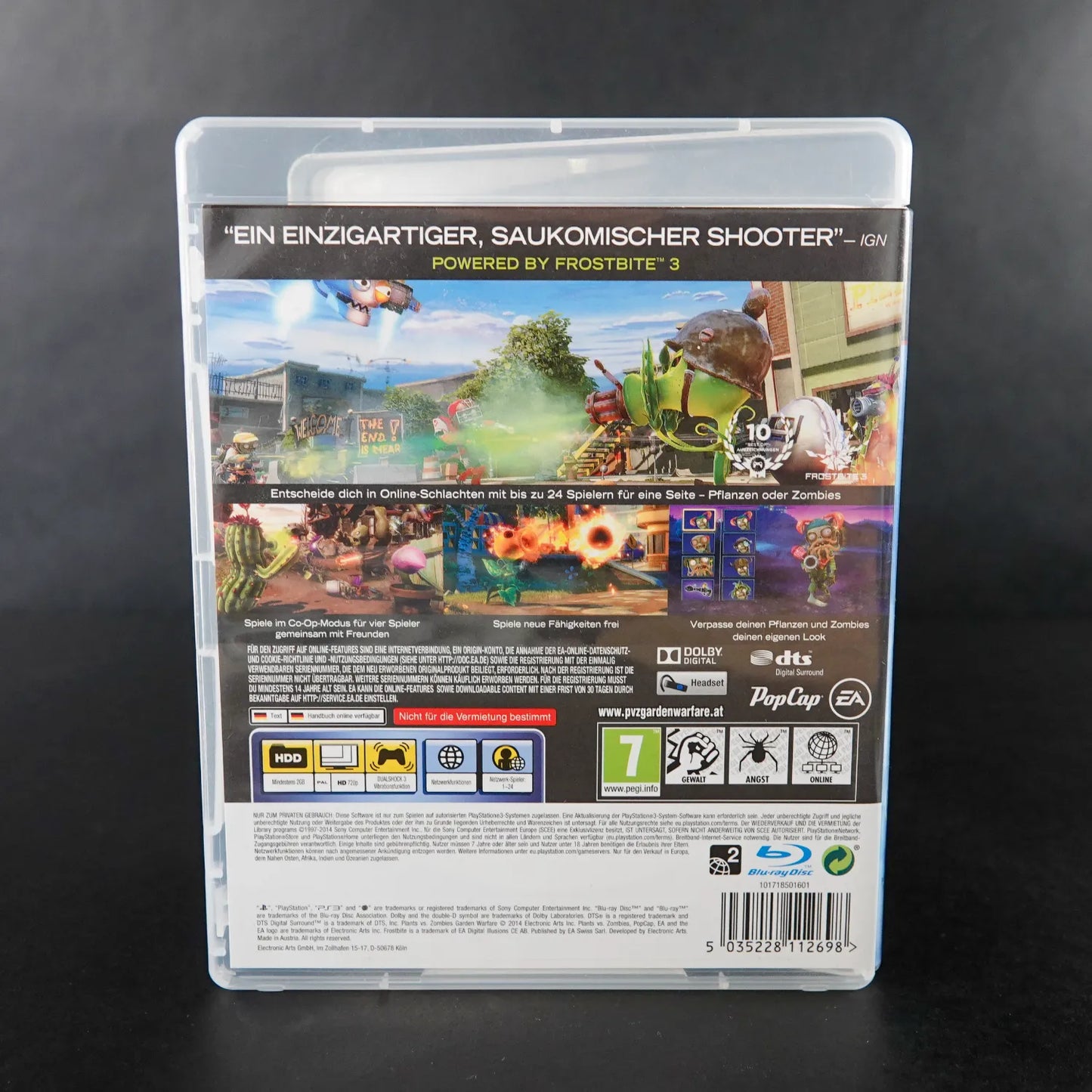 Plants vs. Zombies - Garden Warfare - Spiel für Playsation 3 PS3 - Deutsch