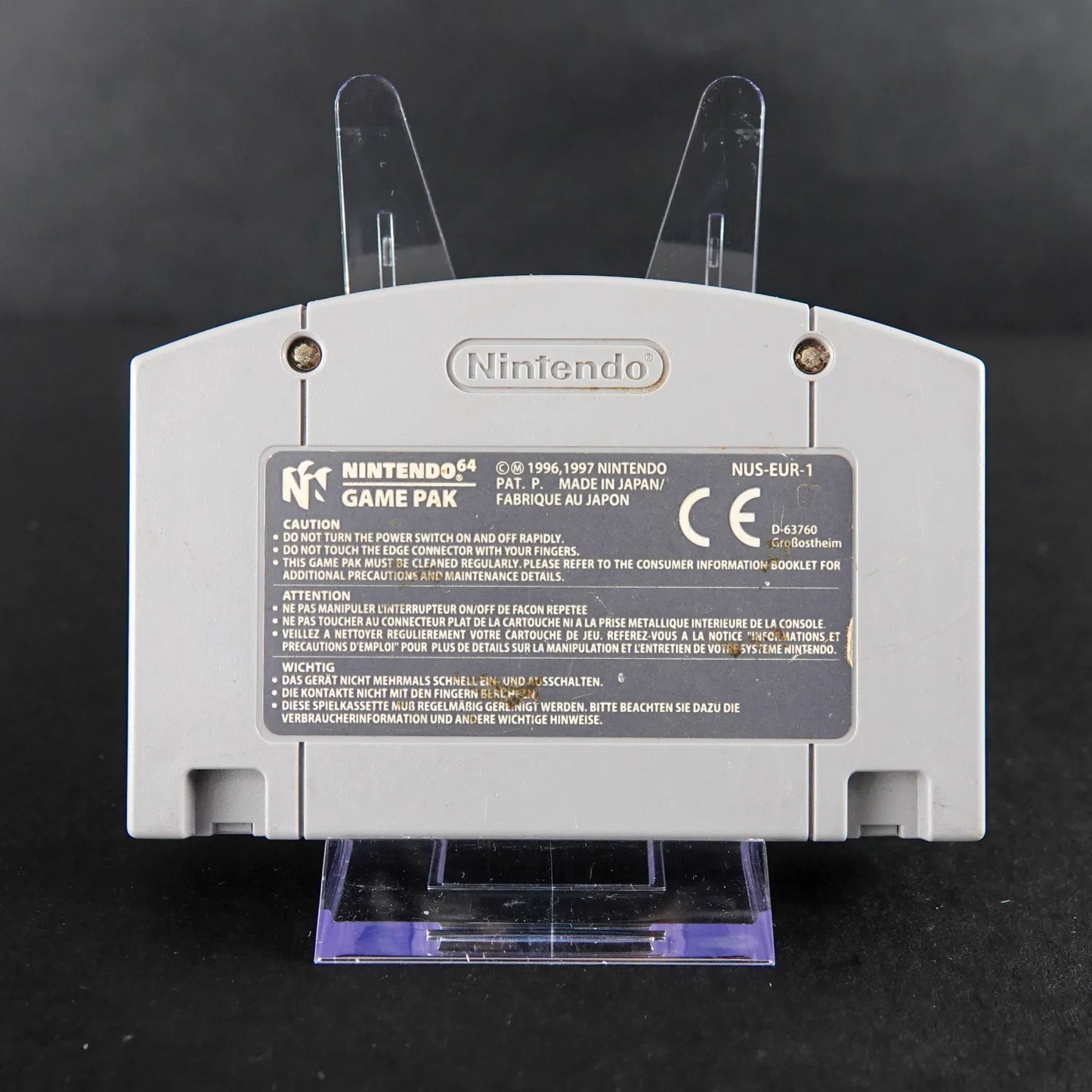 Mickey Speedway USA - Nintendo 64 N64 Spiel - Nur Modul - PAL - Zustand Gut