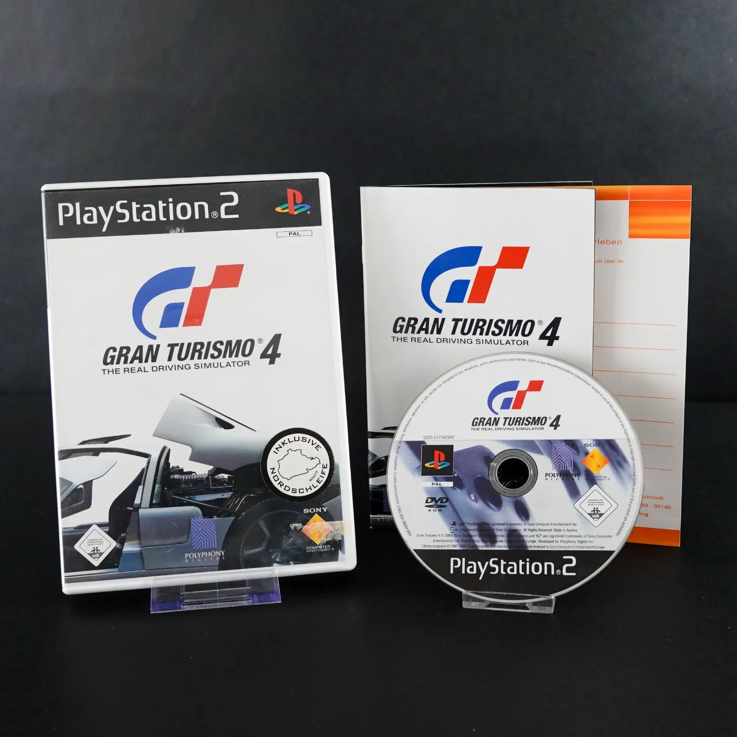 GT Gran Tourismo 4 - Spiel für Playsation 2 PS2 - CiB - PAL Deutsch - Gebraucht