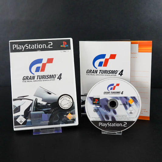 GT Gran Tourismo 4 - Spiel für Playsation 2 PS2 - CiB - PAL Deutsch - Gebraucht