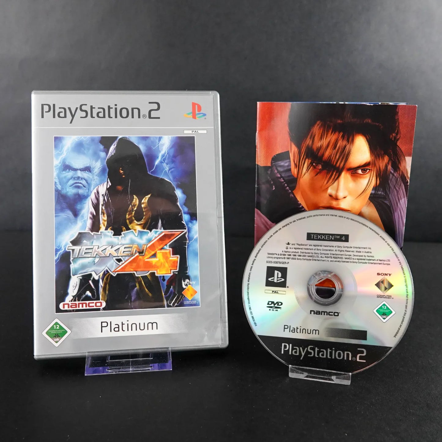 Tekken 4 - Playstation 2 / PS2 Platinum - CiB - Deutsch - Gebraucht
