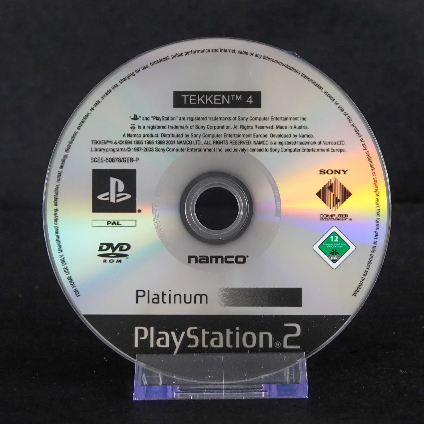 Tekken 4 - Playstation 2 / PS2 Platinum - CiB - Deutsch - Gebraucht