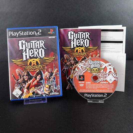 Guitar Hero: Aerosmith - Spiel für Playsation 2 PS2 - CiB - Deutsch - Gebraucht
