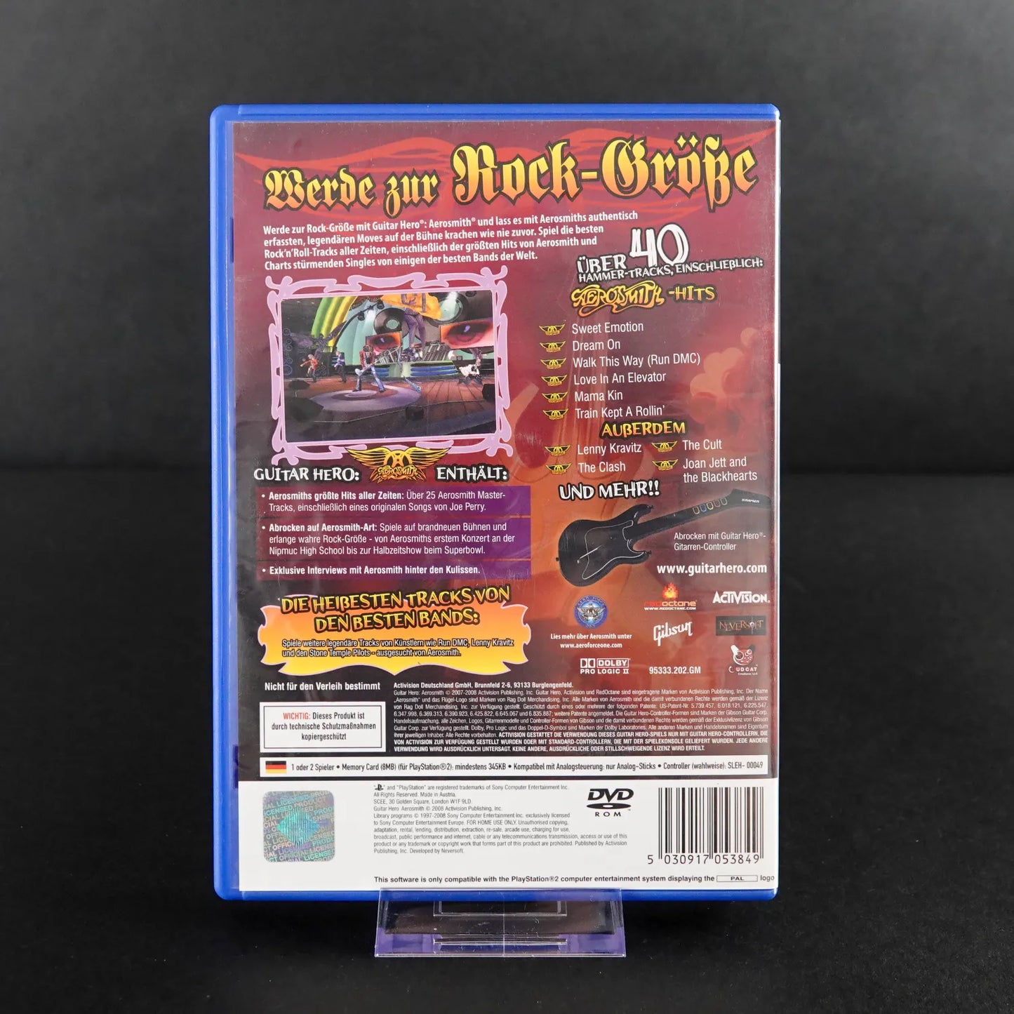 Guitar Hero: Aerosmith - Spiel für Playsation 2 PS2 - CiB - Deutsch - Gebraucht