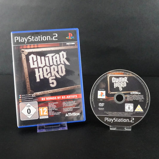 Guitar Hero 5 - 85 Songs - für Playsation 2 PS2 - CiB - Deutsch - Gebraucht