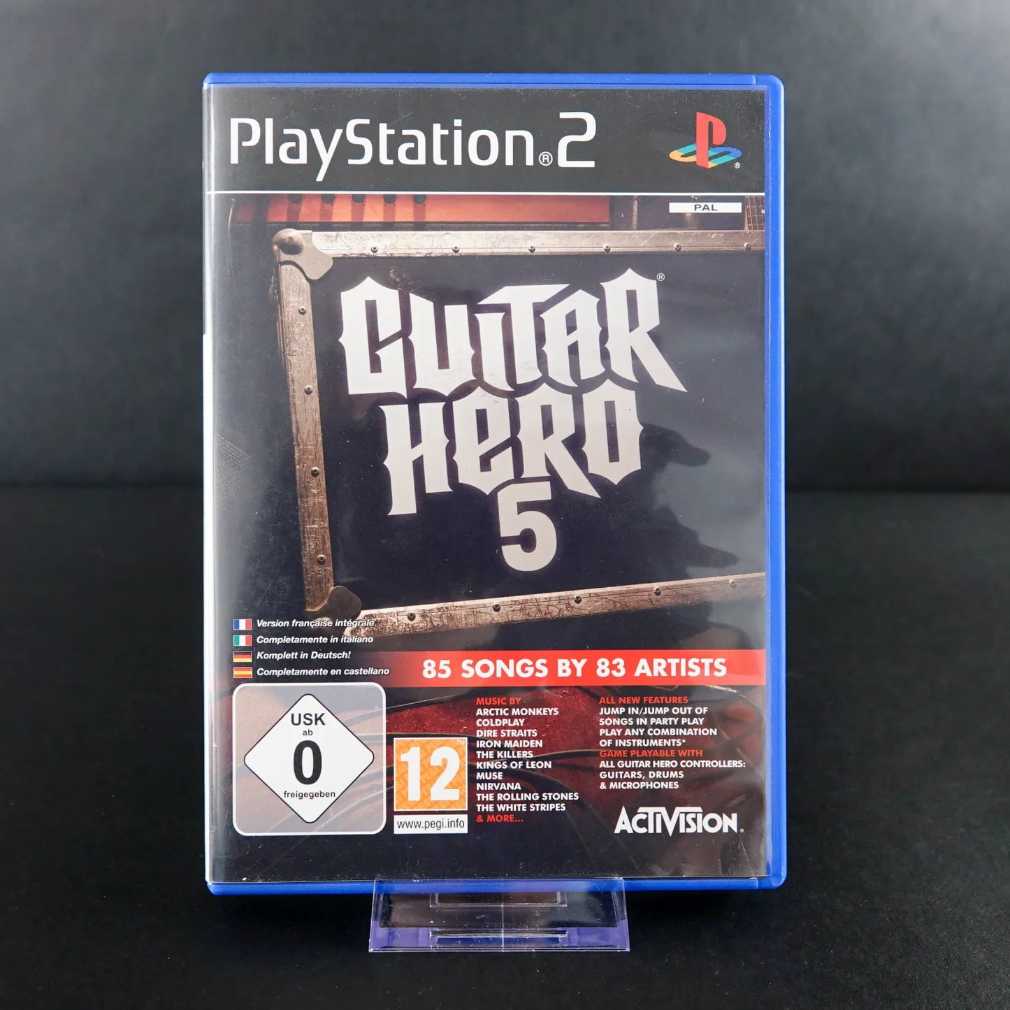 Guitar Hero 5 - 85 Songs - für Playsation 2 PS2 - CiB - Deutsch - Gebraucht