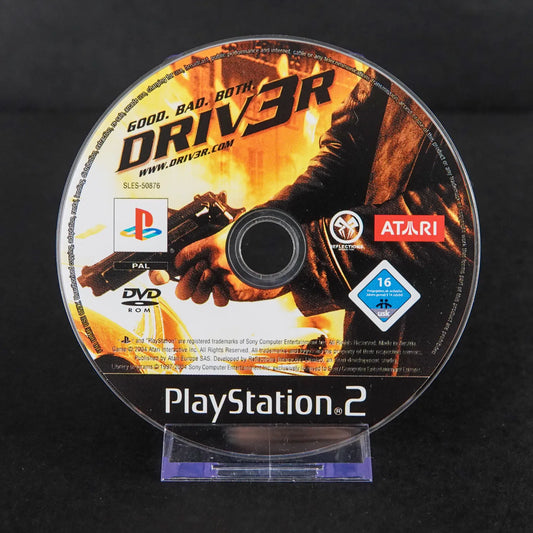 Driv3r - Playstation PS2 - CiB komplett mit Anleitung - PAL Englisch- Gebraucht