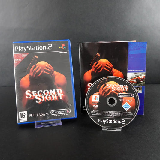 Second Sight - Playstation 2 / PS2 - CiB mit Anleitung - Deutsch - Gebraucht