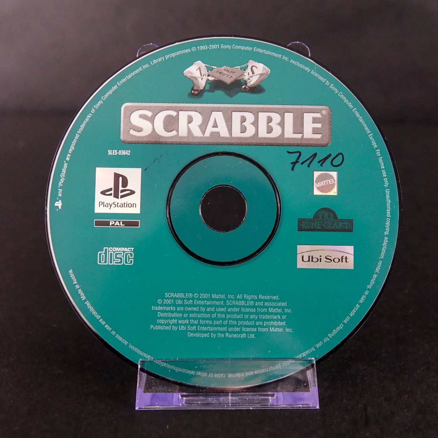 Scrabble - Clever Gewinnt - Playstation 1 PS1 Spiel - CiB mit Anleitung - PAL