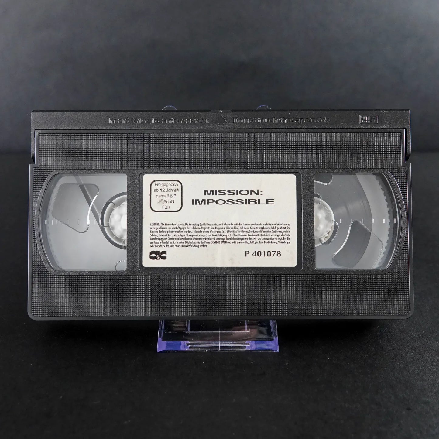 Mission: Impossible - Tom Cruise - VHS - PAL / Deutsch - Gebraucht
