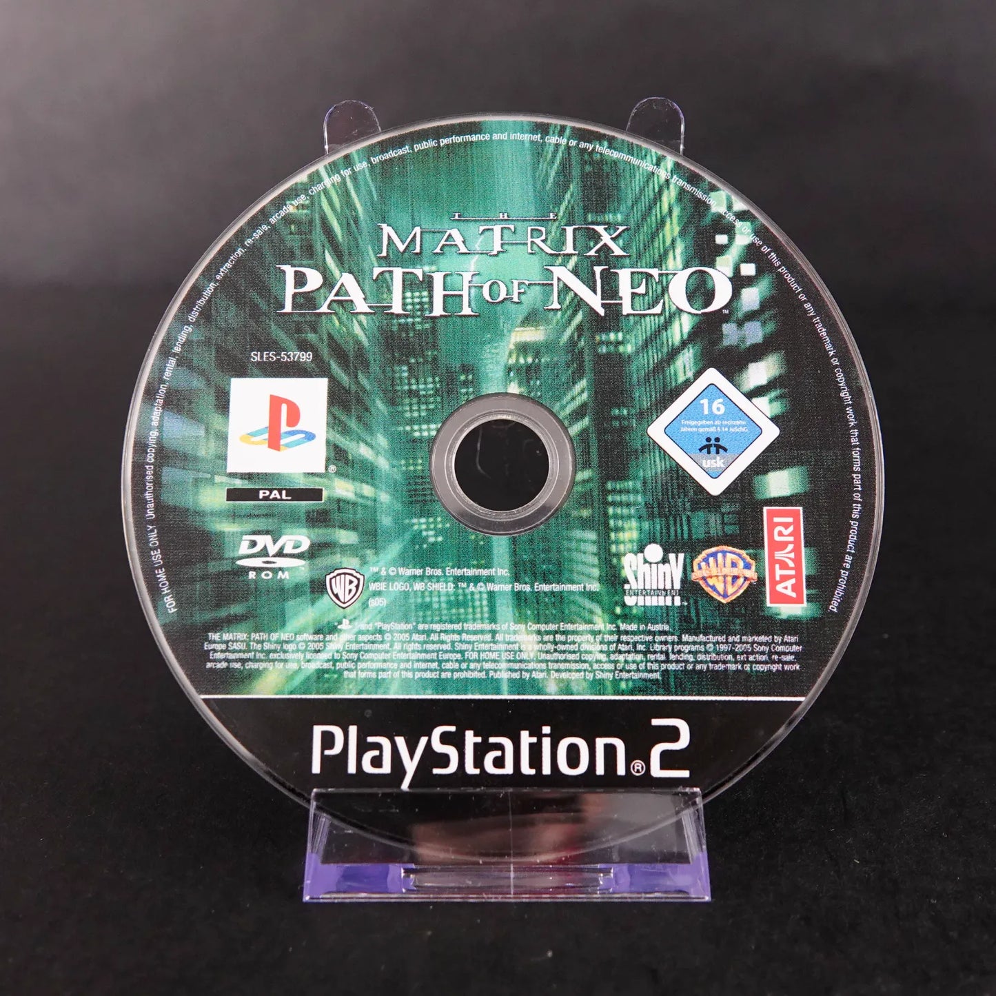 The Matrix Path of Neo - Playstation 2 PS2 Spiel - CiB - PAL Deutsch - Gebraucht