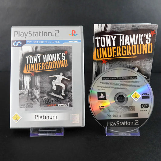 Tony Hawk's Underground - Playstation 2 / PS2 Platinum - CiB - Deutsch Gebraucht