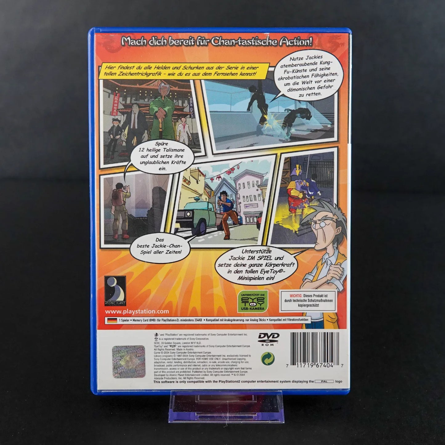 Jackie Chan Adventures - Playstation 2 PS2 Spiel - CiB - PAL Deutsch - Gebraucht