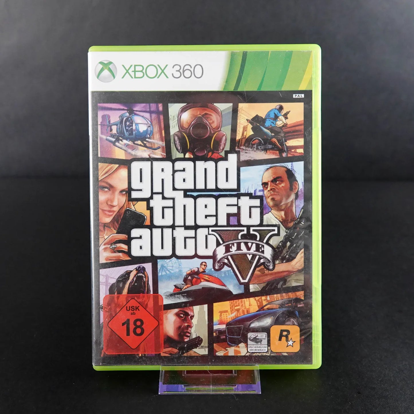 Grand Theft Auto GTA 5 - XBOX 360 - CiB - PAL - Deutsch - Gebraucht
