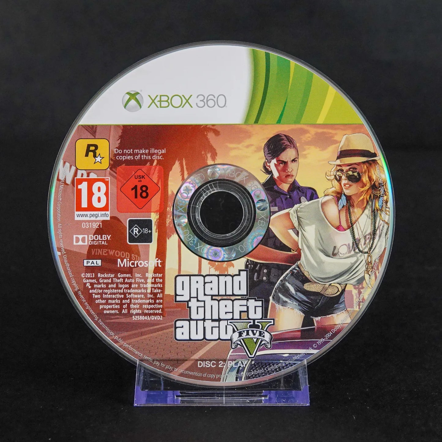 Grand Theft Auto GTA 5 - XBOX 360 - CiB - PAL - Deutsch - Gebraucht