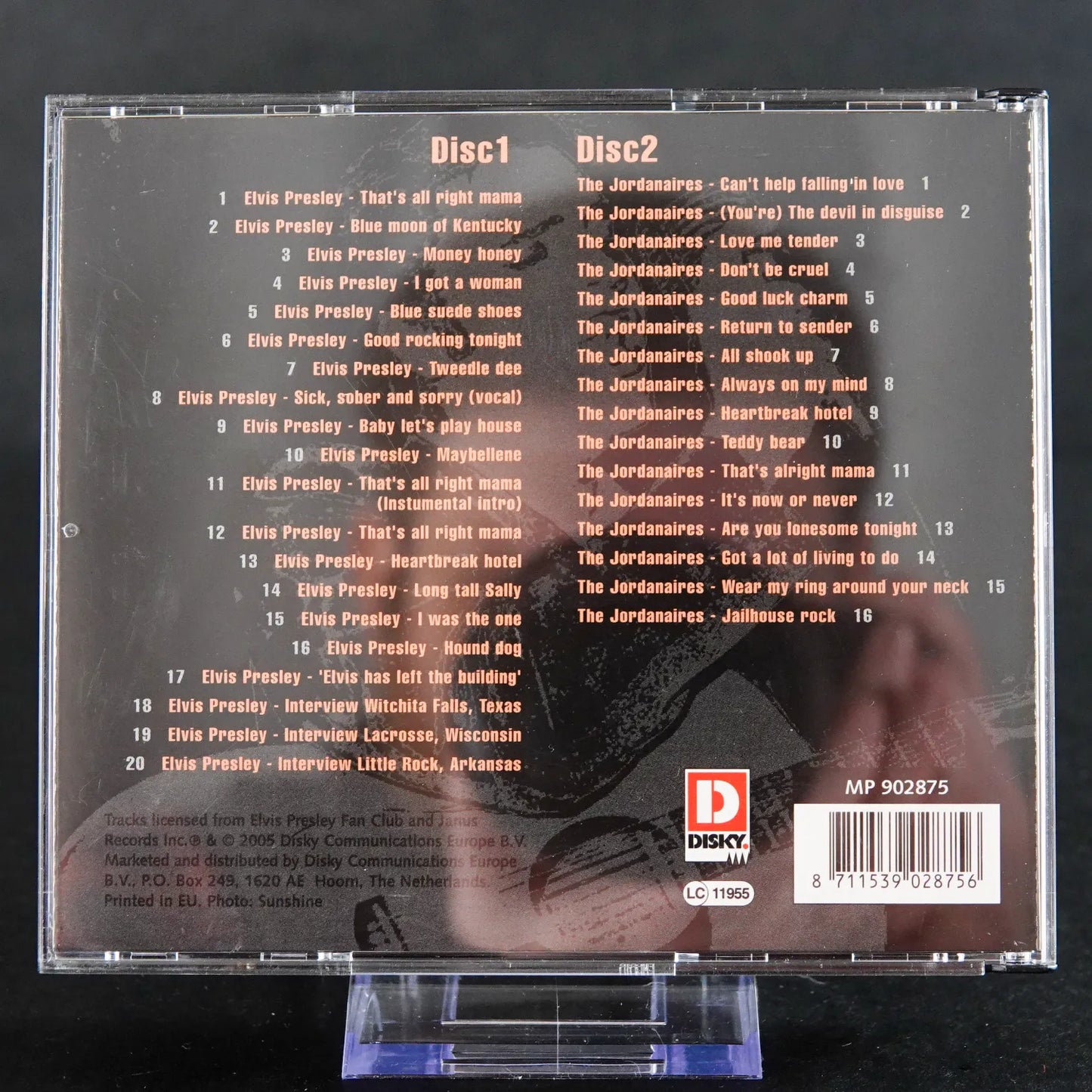 Elvis Presley & The Jordanaires - All Shook Up (2005) - 2x CD Box Set - NM / NM