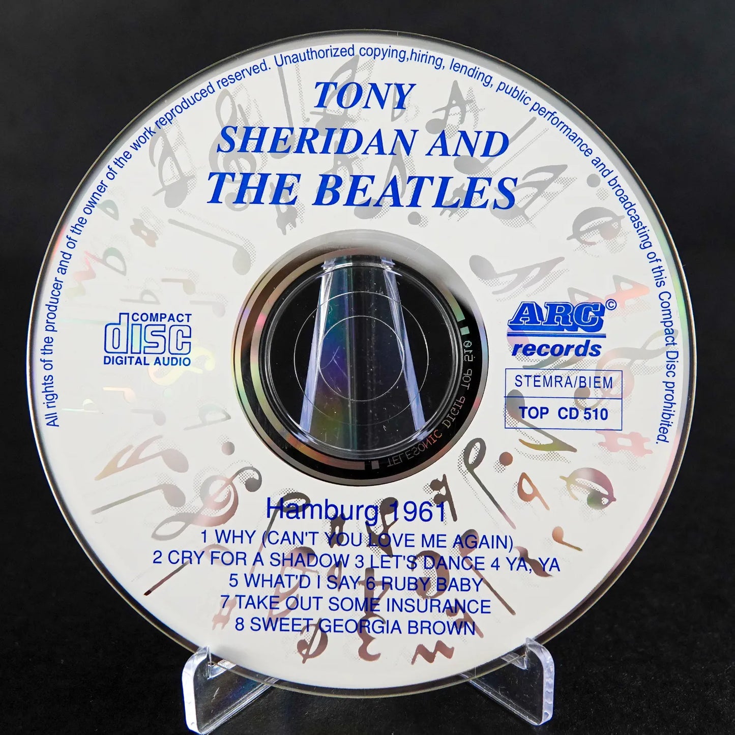 The Beatles feat. Tony Sheridan - Hamburg 1961 - CD - NM / VG+