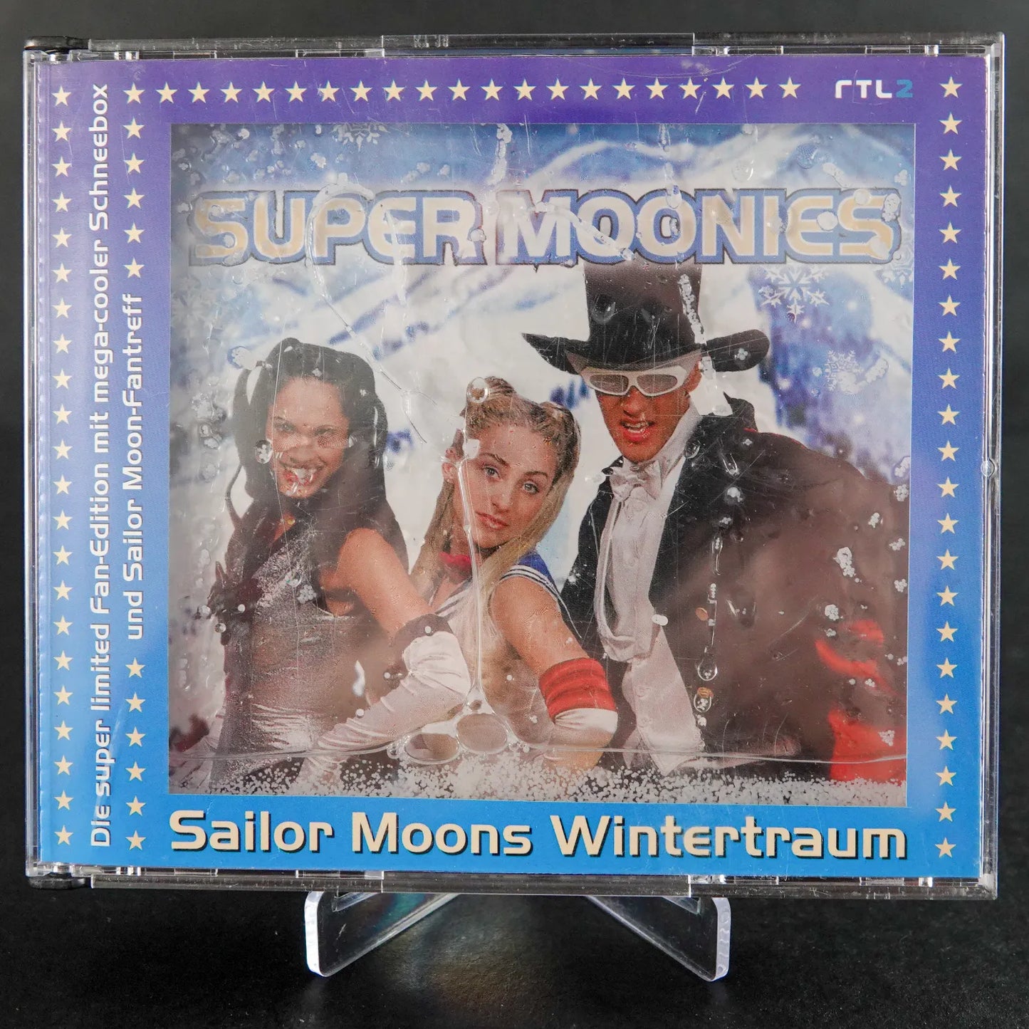 Super Moonies - Sailor Moons Wintertraum 1999 - CD mit Schneekugel-Cover - NM/NM