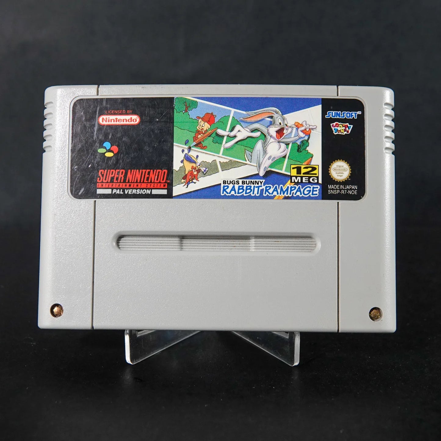 Bugs Bunny Rabbit Rampage - Super Nintendo SNES - PAL/DE - Nur Modul - Sehr Gut