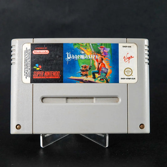 The Pagemaster - Super Nintendo SNES - PAL / EU - Nur Modul - Zustand Sehr Gut