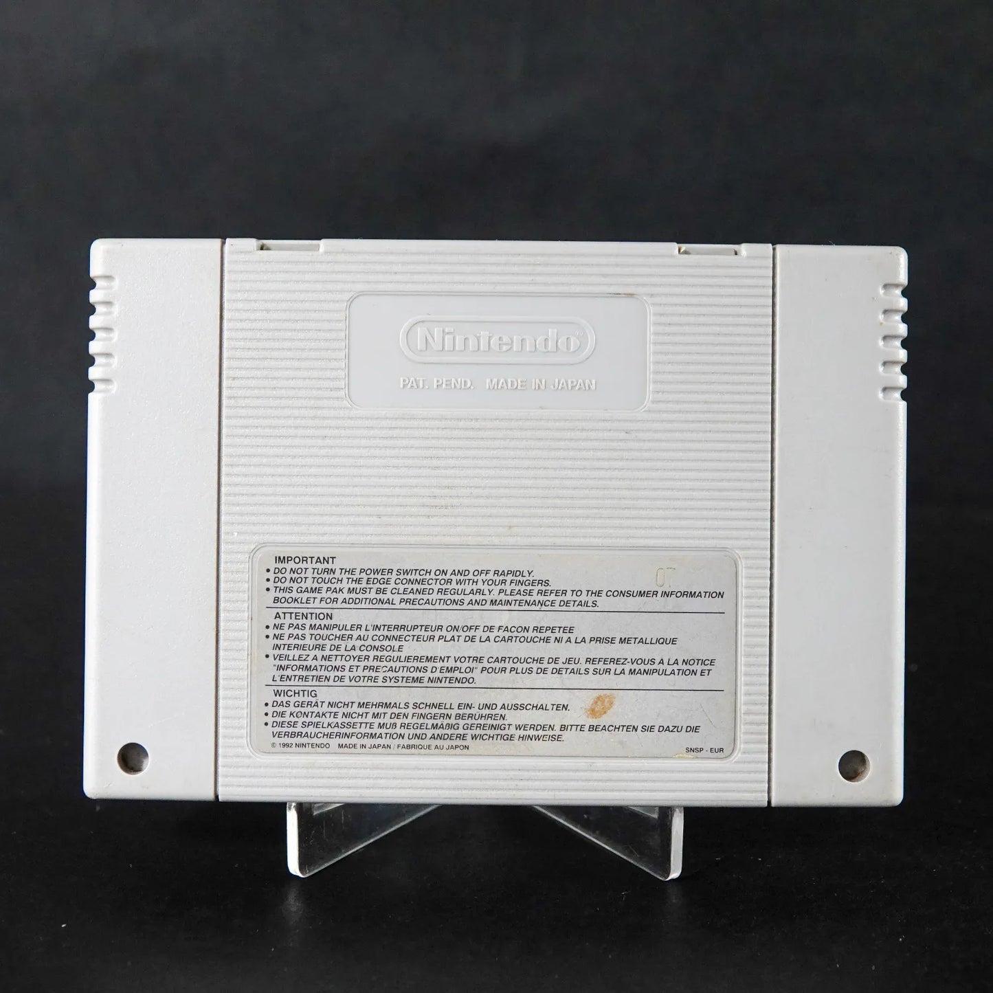 The Pagemaster - Super Nintendo SNES - PAL / EU - Nur Modul - Zustand Sehr Gut