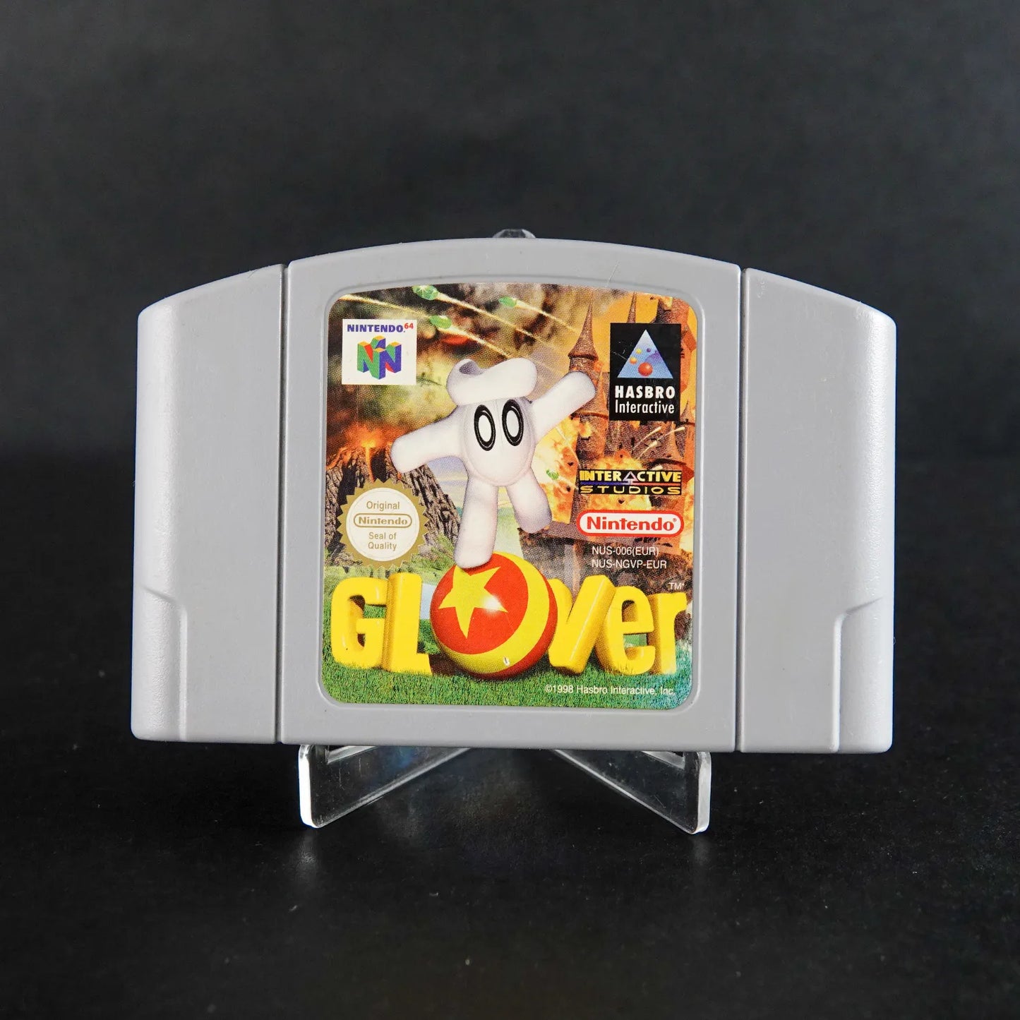Glover - Nintendo 64 N64 Spiel - PAL / EU - Nur Modul - Zustand Sehr Gut