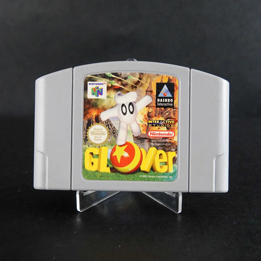 Glover - Nintendo 64 N64 Spiel - PAL / EU - Nur Modul - Zustand Sehr Gut