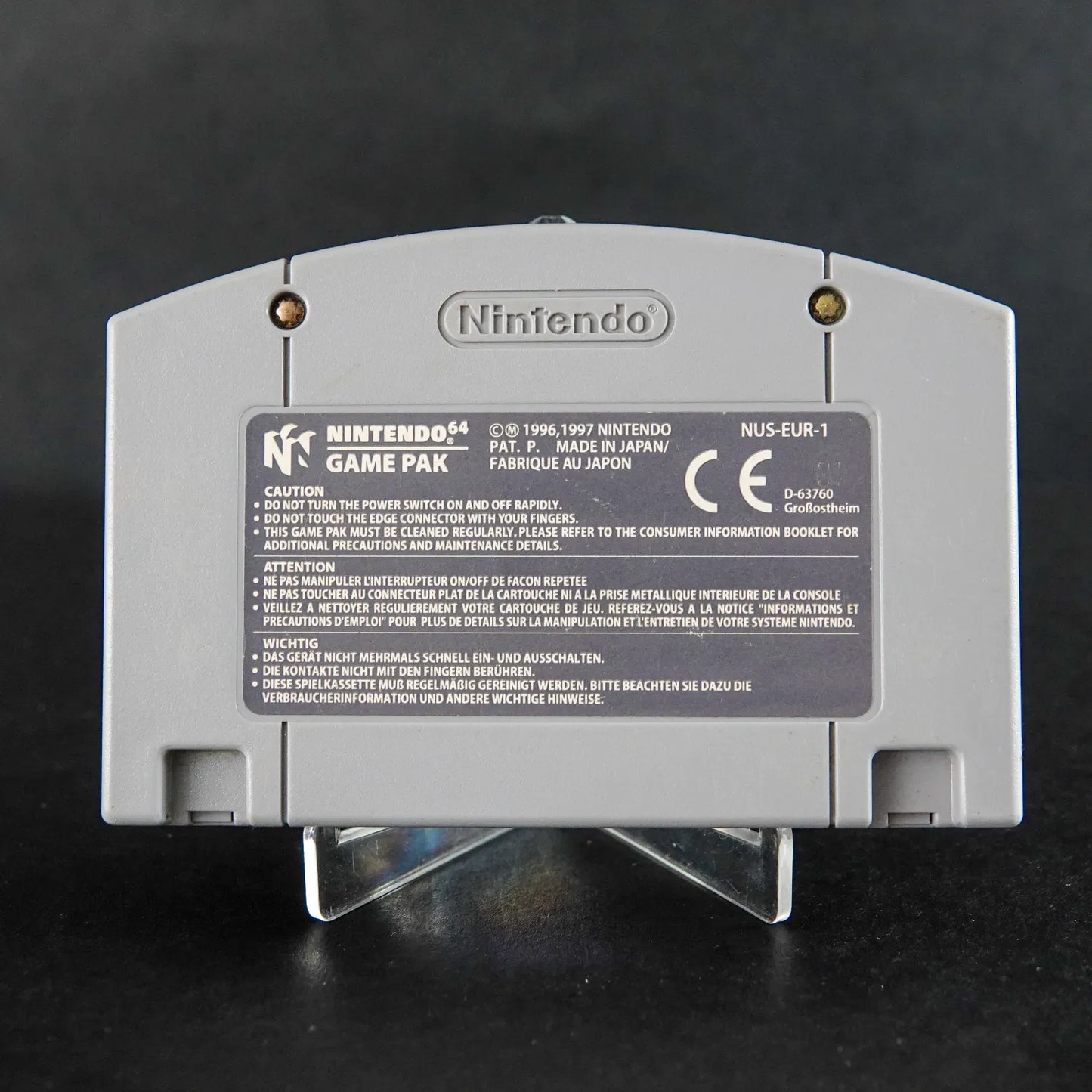 Glover - Nintendo 64 N64 Spiel - PAL / EU - Nur Modul - Zustand Sehr Gut