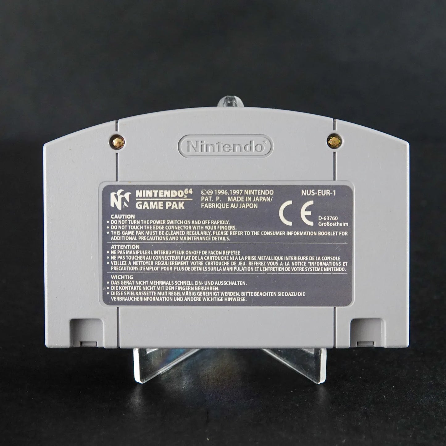 1080 Ten Eighty Snowboarding - Nintendo 64 N64 PAL- Nur Modul - Zustand Sehr Gut