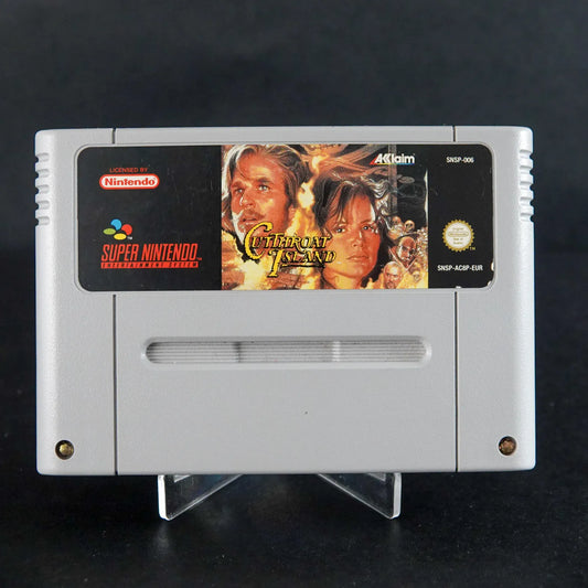Cutthroat Island - Super Nintendo SNES - PAL / EU - Nur Modul - Zustand Sehr Gut