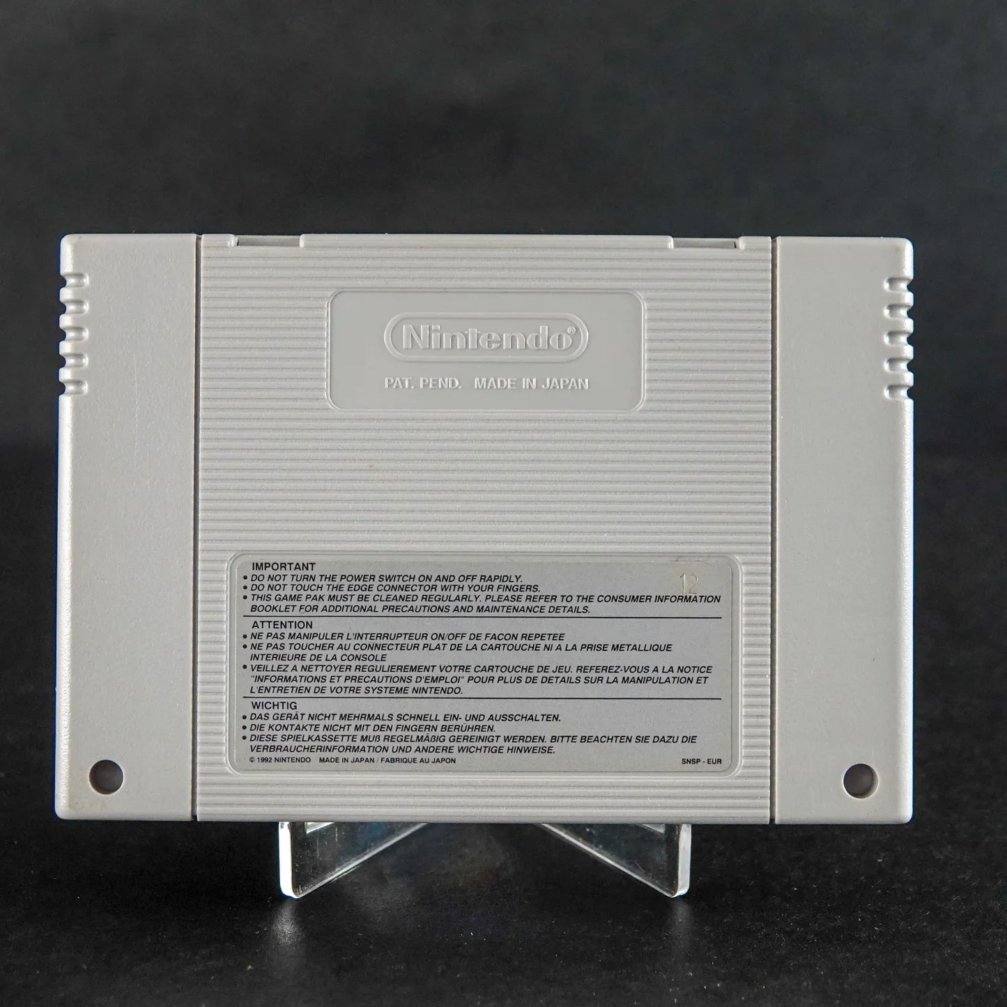 Cutthroat Island - Super Nintendo SNES - PAL / EU - Nur Modul - Zustand Sehr Gut