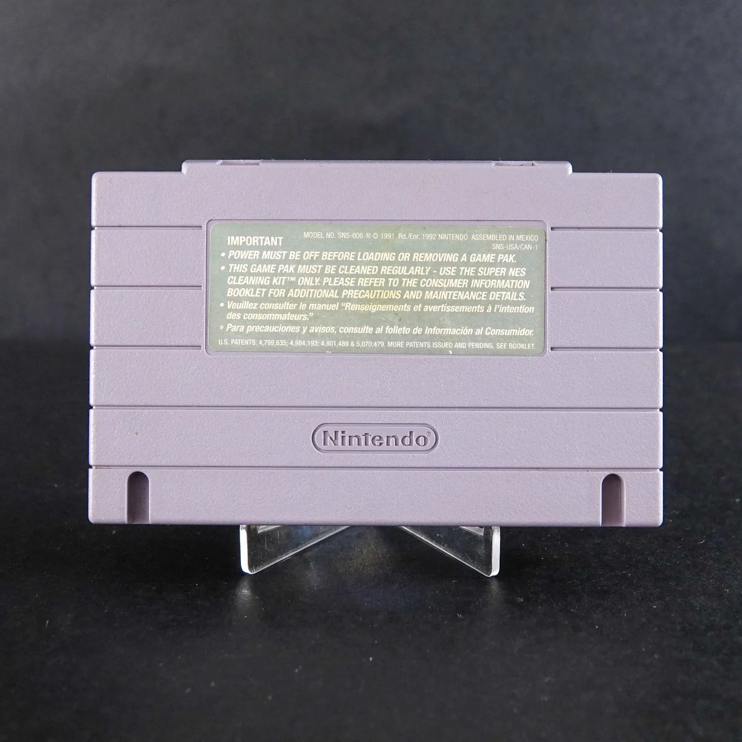 Monopoly - Super Nintendo SNES Spiel - NTSC / US - Nur Modul - Zustand Gut