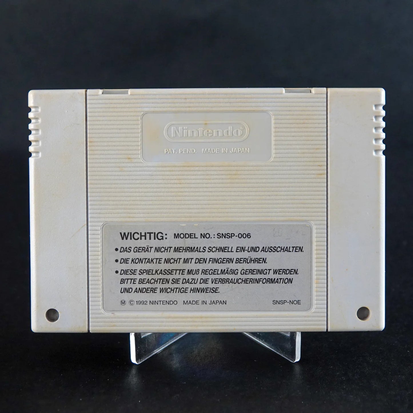 King of the Monsters - Super Nintendo SNES - PAL/DE - Nur Modul - Zustand Gut