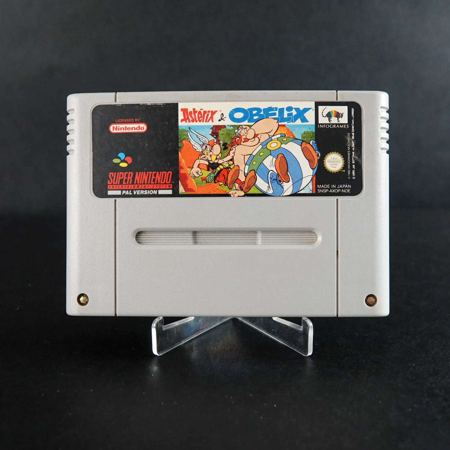 Asterix & Obelix - Super Nintendo SNES Spiel - PAL/DE - Nur Modul - Zustand Gut