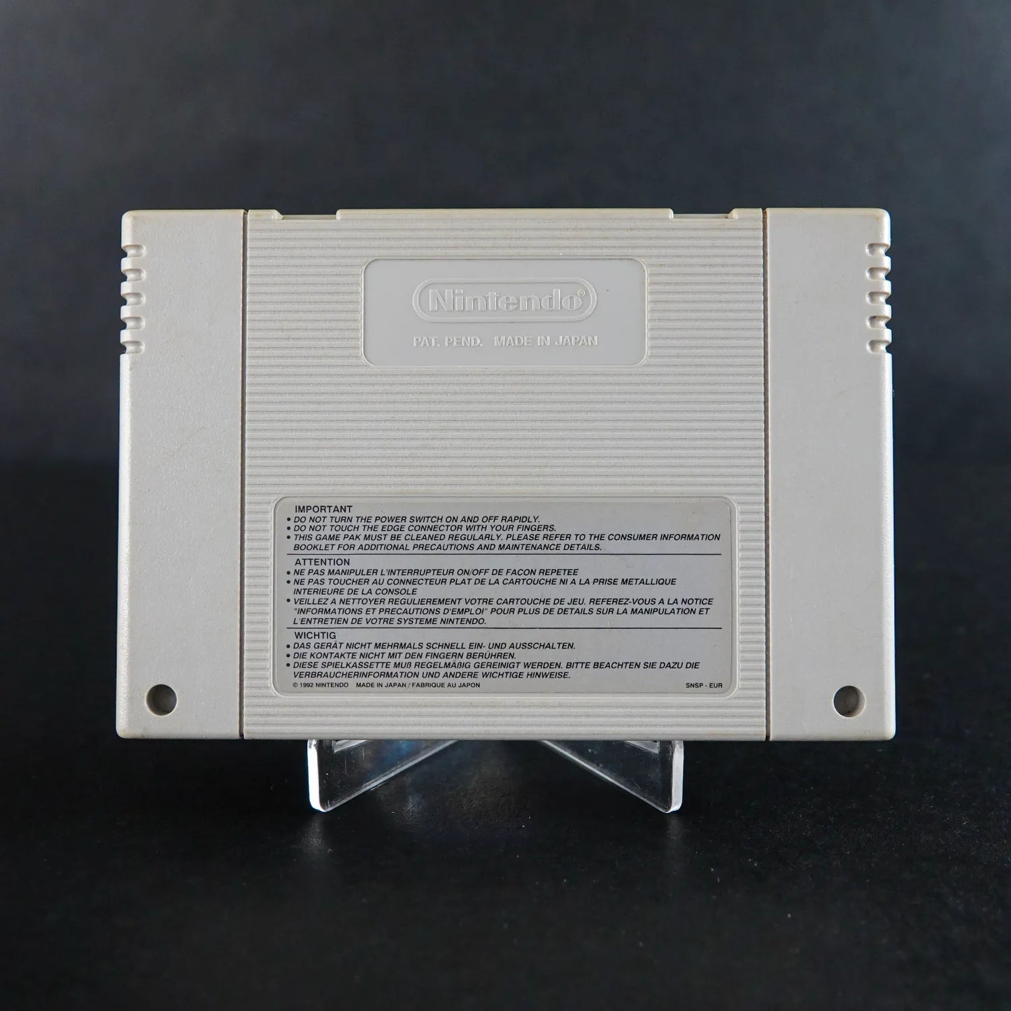 WWF Raw - Super Nintendo SNES Spiel - PAL / EU - Nur Modul - Zustand Gut