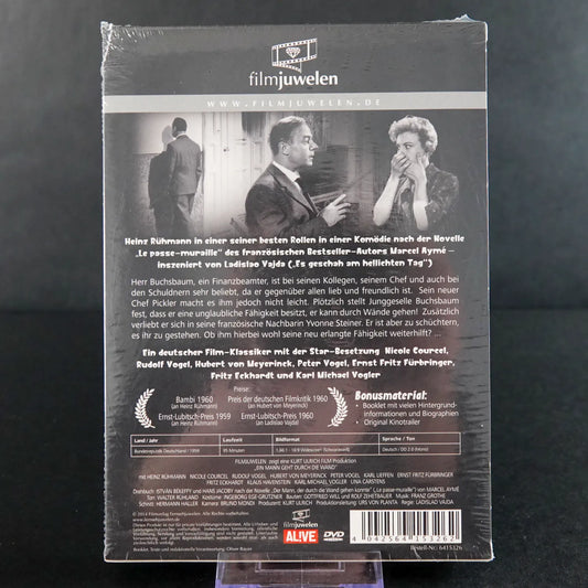 Heinz Rühmann - Ein Mann geht durch die Wand - DVD - Neu & OVP / Sealed