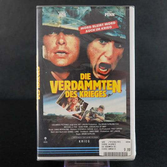 Die Verdammten des Krieges VHS - Michael J. Fox & Sean Penn - Neu & OVP / Sealed