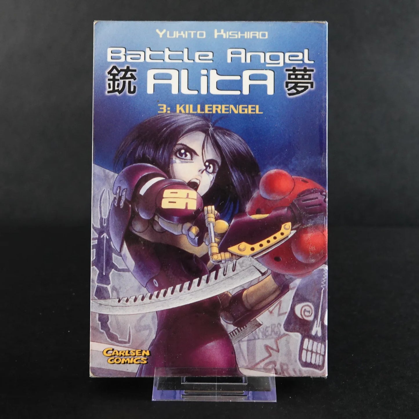 Battle Angel Alita Manga (1991) - Band 1-4 Paperback - Carlsen Comics - Deutsch
