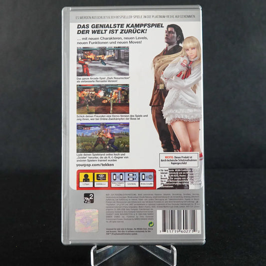 Tekken Dark Resurrection - Playstation Portable PSP Platinum - mit Anleitung