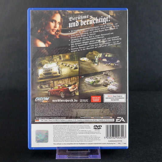 Need for Speed Most Wanted - Playsation 2 PS2 PAL - mit Anleitung - Zustand Gut