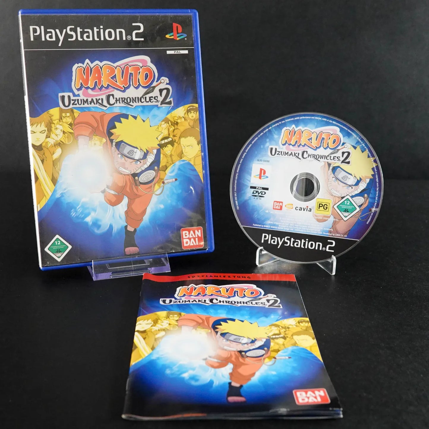 Naruto Uzumaki Chronicles - Playstation 2 PS2 PAL - mit Anleitung - Zustand Gut