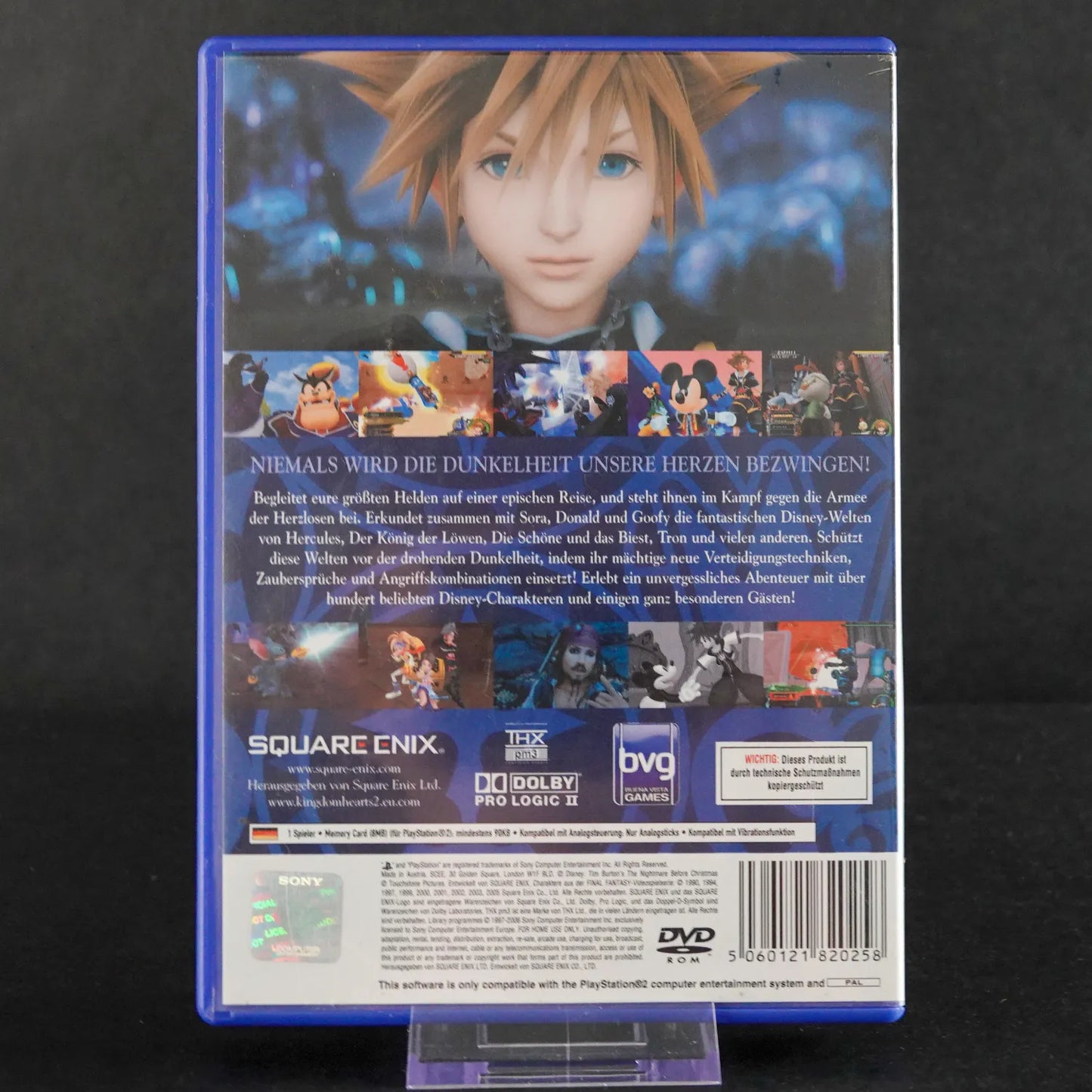 Kingdom Hearts 2 - Playstation 2 PS2 Spiel - PAL - CiB mit Anleitung - Zust. Gut