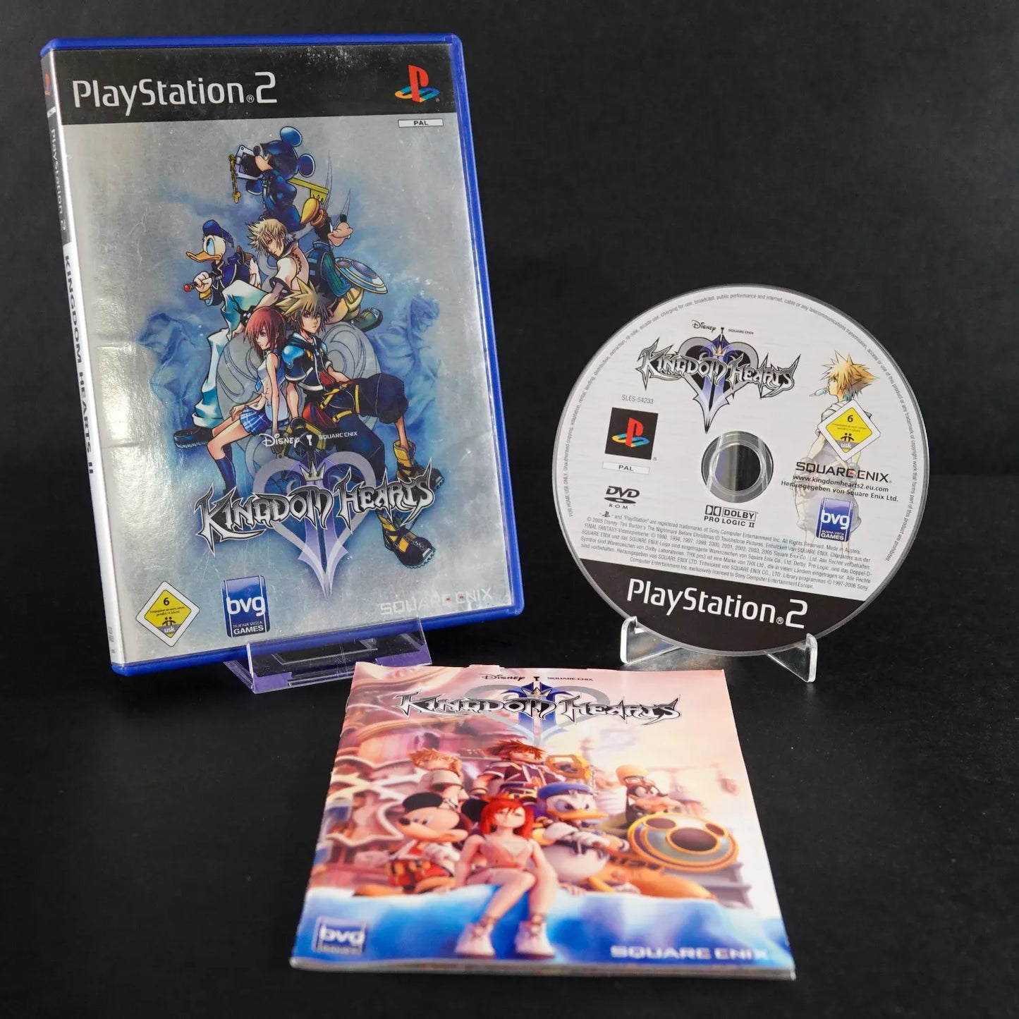 Kingdom Hearts 2 - Playstation 2 PS2 Spiel - PAL - CiB mit Anleitung - Zust. Gut
