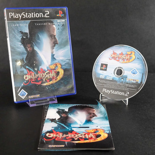 Onimusha 3 - Capcom Hack & Slash - Playstation 2 PS2 - PAL - CiB mit Anleitung
